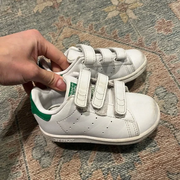 Adidas Kids Stan Smith Sneakers size 7 - Picture 2 of 5